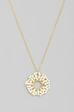 Load image into Gallery viewer, Lhn93960 Fashion Necklace Round Pearl Cluster