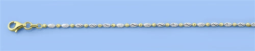 Lhb5382729 Sterling Silver Gold Plated Bracelet