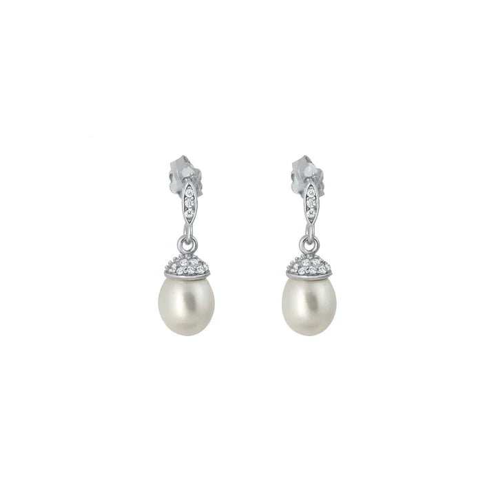 Lhe4114819 *Sterling Silver Pearl Earring