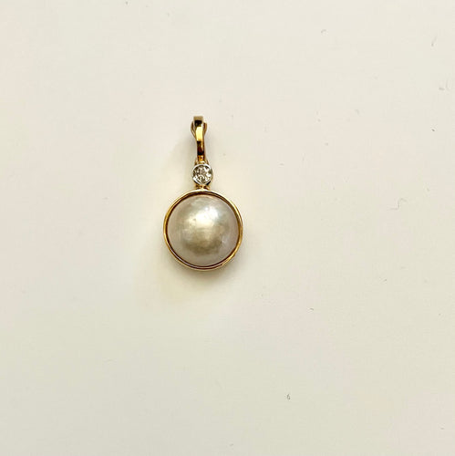 Lhp8184 Pendant Enhancer Gold Filled Maube Pearl