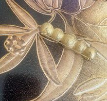 Load image into Gallery viewer, Lhp0255 Fashion Vintage Faux Pearl Black Enamel Pin Twist
