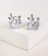 Load image into Gallery viewer, Lhe247779 Fashion Stud Silver Cubic Zirconia Earring