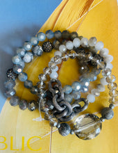 Load image into Gallery viewer, Lhb1889 Fashion Crystal Multi Grey Bracelet