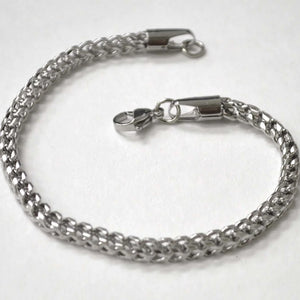 Lhb984-215-4 Stainless Steel Men's Bracelet Franco Style *Minimum 6pcs any Style