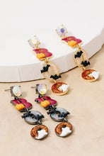 Load image into Gallery viewer, Lhe29099 Bring in the HALLOWEEN Fashion  Earrings Black/Cream