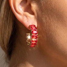 Load image into Gallery viewer, Lhe31839 Fashion Hoop  Huggie Earring Assorted Colors