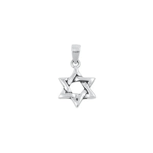 Lhp3477769 Sterling Silver Star of David +18'' Chain
