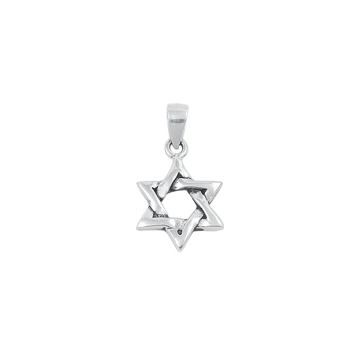 Lhp3477769 Sterling Silver Star of David +18'' Chain