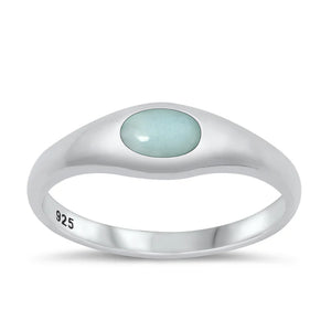 Lhr1317089 Sterling Silver Ring Larimar Stone ,Amethyst,Moon stone ,Tiger Eye