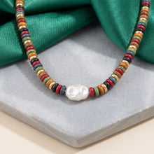 Load image into Gallery viewer, Lhn395599 Fashion Beaded Necklace  Faux Baroque Pearl