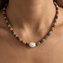 Load image into Gallery viewer, Lhn395599 Fashion Beaded Necklace  Faux Baroque Pearl