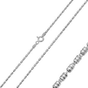 SILVER BEAD CHAIN