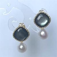 Lhe014 Fashion Gold Filled Tahitian Shell & Cultured Pearl