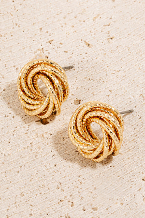 Lhe94411 Fashion Twisted Earring