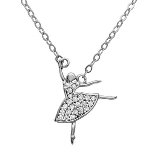 Lhp00009 Sterling Silver Dancing Girl