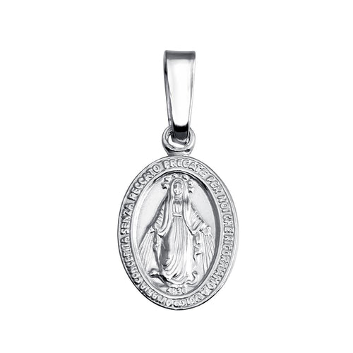 Lhn00135 Necklace Mary Small Medalian