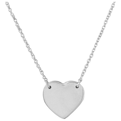 Lhn0058S Sterling Silver Delicate Heart necklace