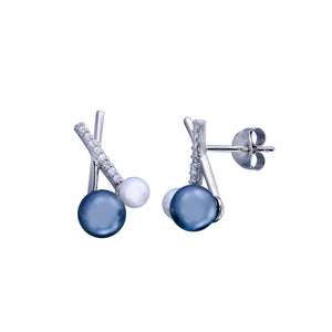 Lhe00708 Sterling Silver Earring Pearl