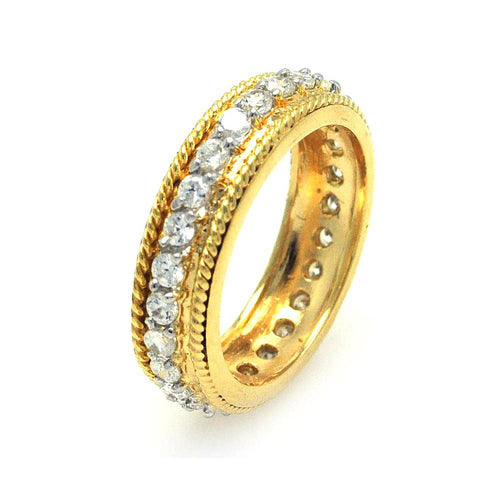 Lhr0514 Sterling Silver Gold plated Ring