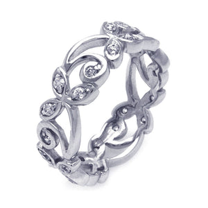 Lhr0786 Sterling Silver Band ring