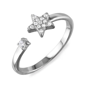 Lhr01103 Sterling Silver Star ring