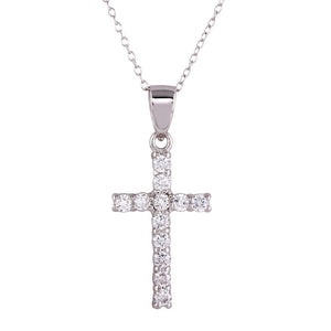 Lhp01624 Sterling silver Cross Cz