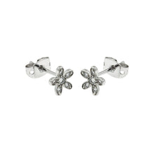 Load image into Gallery viewer, Lhe00251B Sterling Silver small Flower earring