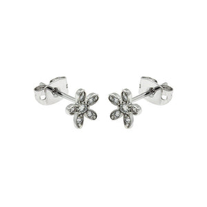 Lhe00251B Sterling Silver small Flower earring