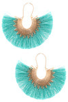 LHE395809 TASSLE CORAL EARRING AVAILABLE IN 3 COLORS