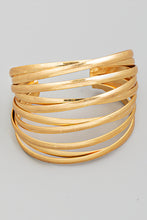 Load image into Gallery viewer, Lhb8780049 Fashion Gold Cuff Bracelet