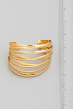 Load image into Gallery viewer, Lhb8780049 Fashion Gold Cuff Bracelet