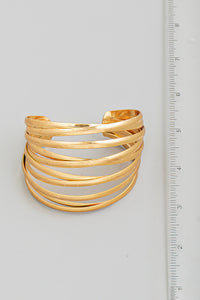 Lhb8780049 Fashion Gold Cuff Bracelet