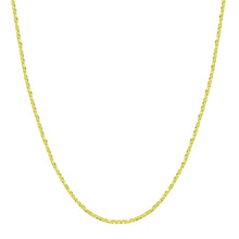 Load image into Gallery viewer, Lhch000119 Sterling Silver Gold Plated Roc Slider Chain Adjustable