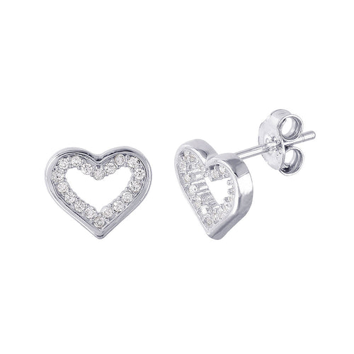 LHE01022 Small Heart Earrings