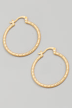 Load image into Gallery viewer, Lhe64929 Fashion Hoop Earring Gold