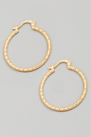 Lhe64929 Fashion Hoop Earring Gold