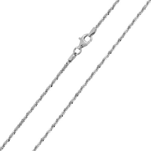 Rocch514 Sterling Silver twisted chain Italian